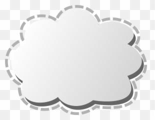 Download Cloud Frame Png - Transparent PNG png images Nube Punteada