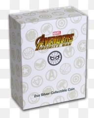 2019 Fiji Oz Silver Marvel Icon Series Spiderman Mask - Ireland png