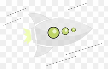 Download Hd Rocket Fly Space - Astronaut Clipart Black Background png