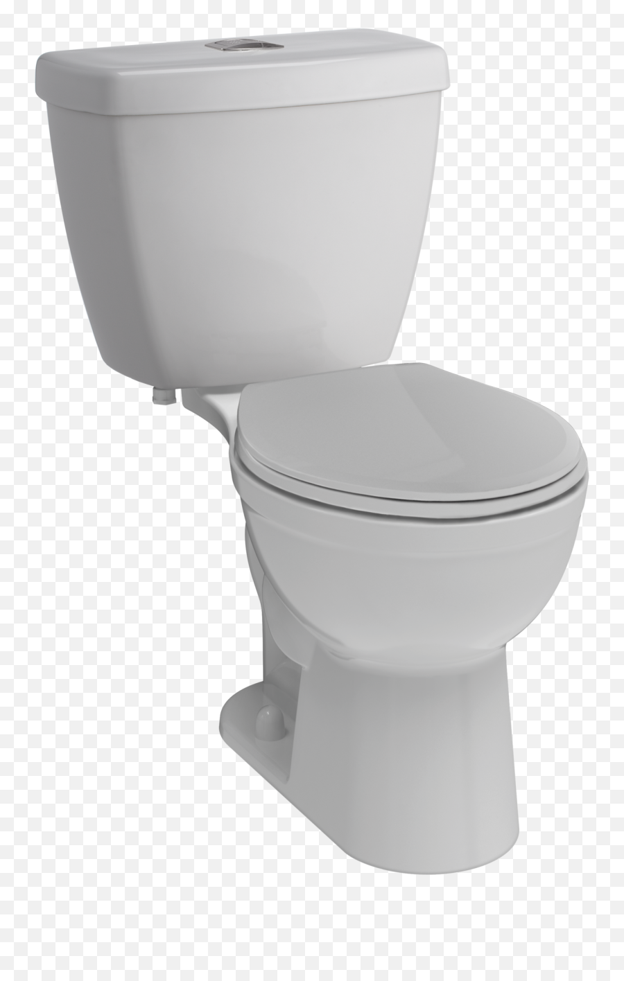 Round Front Toilet In White C41913 - Wh Delta Faucet Model Wh Png,Bathroom Articles Icon Png