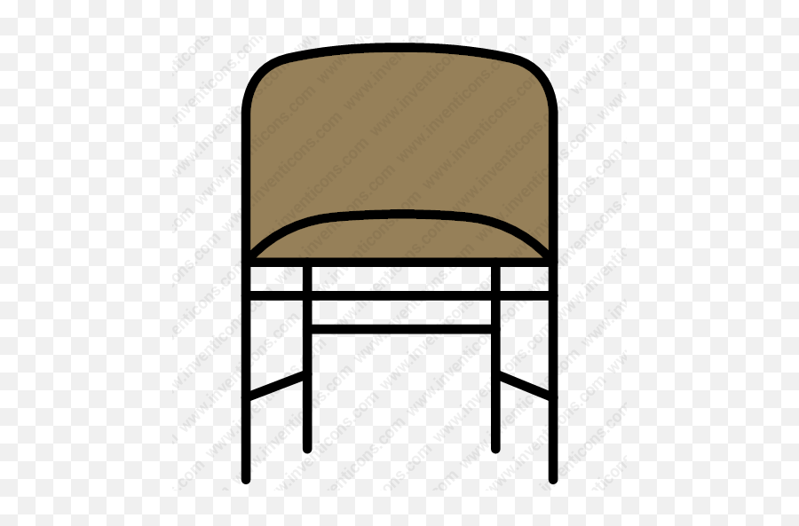 Download Chair Vector Icon Inventicons - Solid Back Png,Chairs Icon