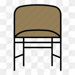 Download Chair Vector Icon Inventicons - Solid Back png