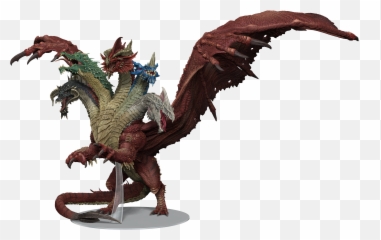 Dungeons U0026 Dragons Miniatures Icons Of The Realms - Aspect Tiamat PREORDER Of The png