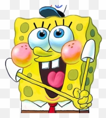 Bob Esponja Png - Spongebob Happy Memes Full Size Png Funny Spongebob,Spongebob Face Png