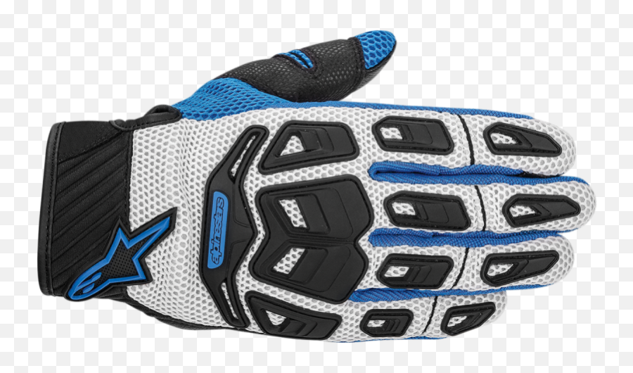 Alpinestars - Atacama Air Gloves Cool Grey Blue Leather Lacrosse Glove Png,Icon Overlord Resistance Gloves