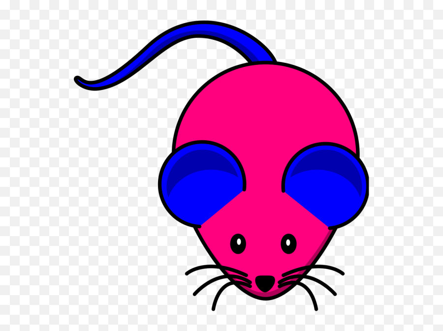 Blue Pink Hybrid Mouse Png Svg Clip Art For Web - Download Mouse Clipart Png,Hybrid Icon