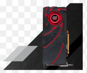 Amd Launches Tonga Powered Radeon R9 285 Graphics Card - Vertical png