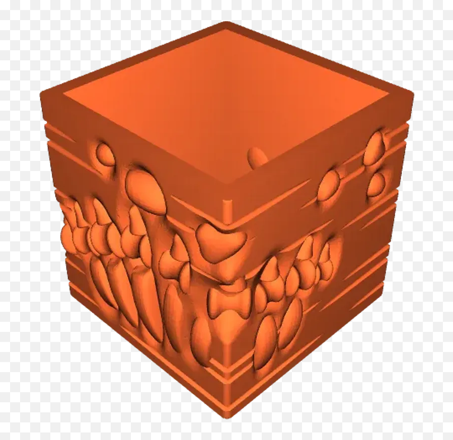 Jurassic Penholder Box By Lycan 3d Services Download Free Png Minecraft Chest Icon