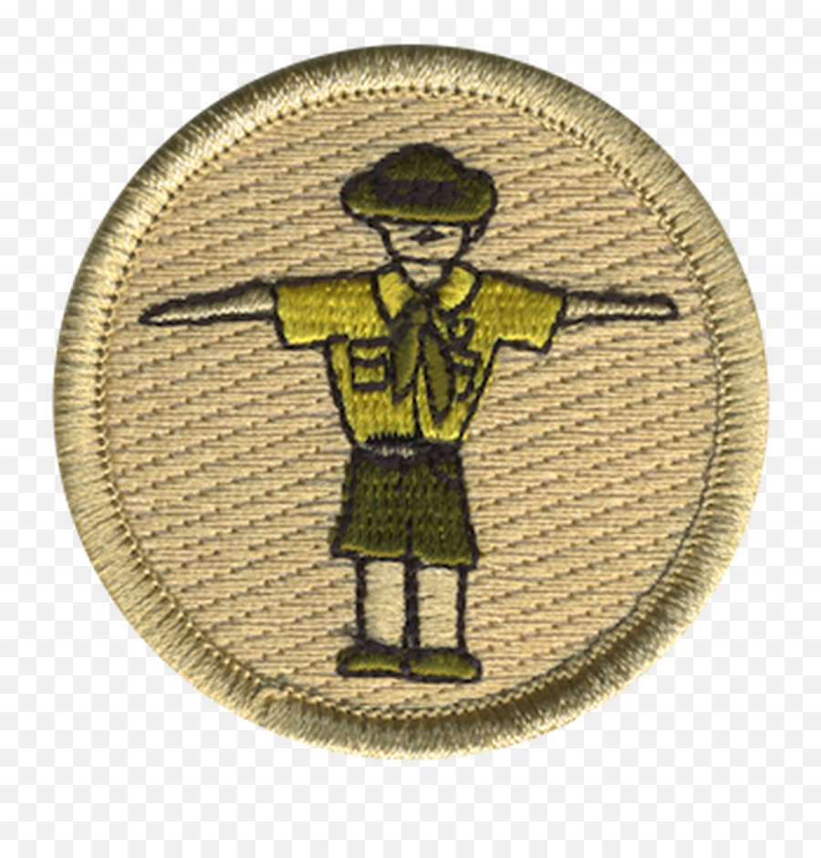 T Pose Scout Patrol Patch - Illustration Png,T Pose Png