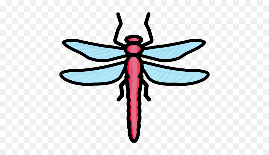Bug Creature Dragonfly Insect Free Icon Of Spring 2 - Icon Png,Dragonfly Png