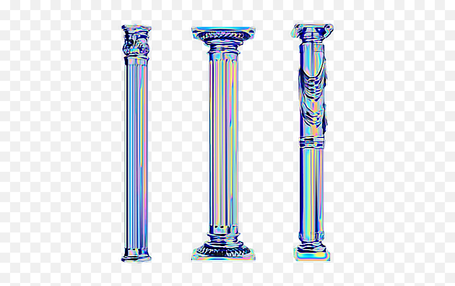 Png Transparent Sticker Overlay Aesthetic Tumblr - Greek Columns Png,Snowflake Overlay Png