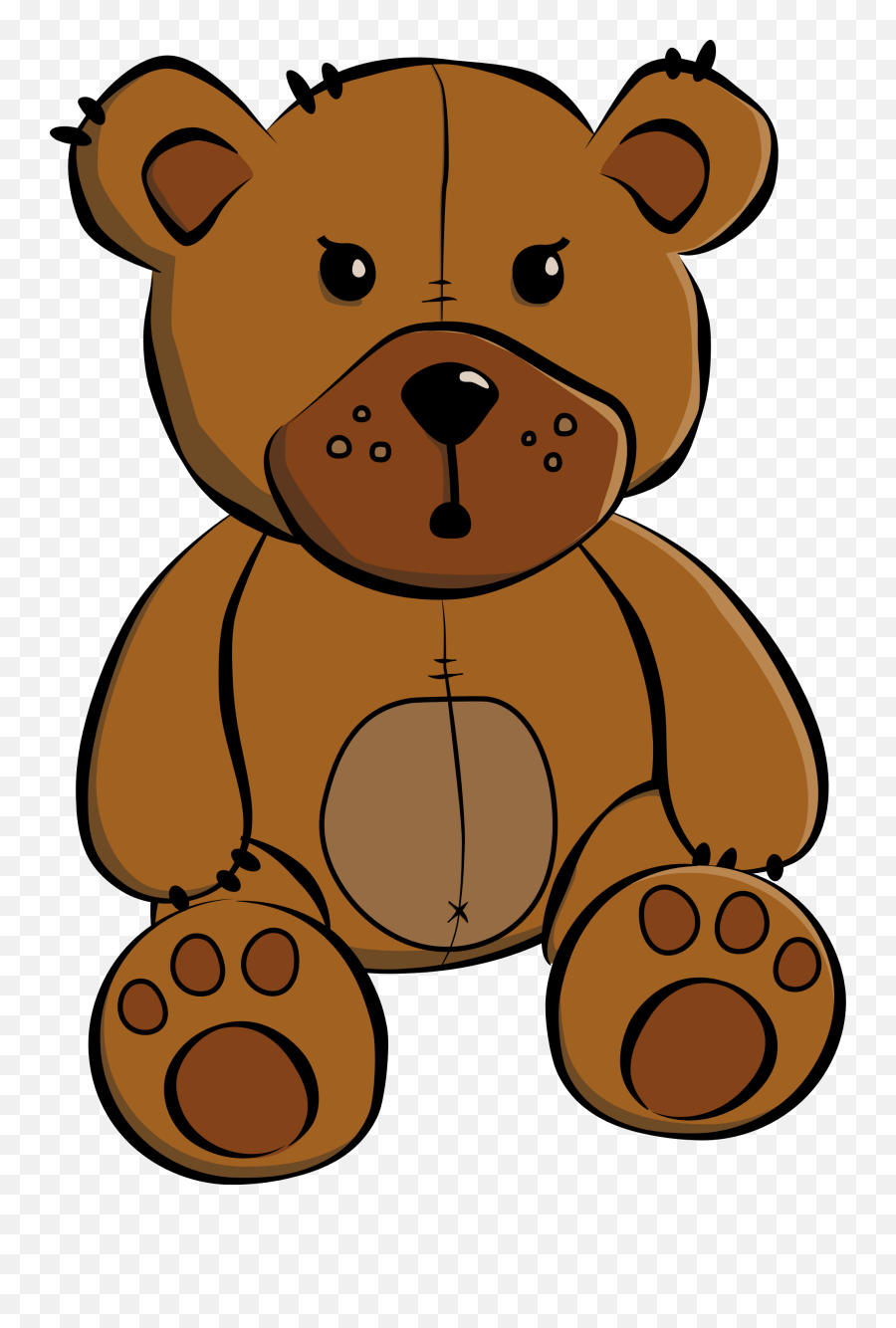Bear Family Clipart - Brown Teddy Bear Clipart Png,Family Clipart Png