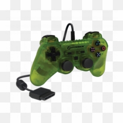 Brave Warrior Premium Controller - Clear Green Playstation2 Controller Png,Ps2 Controller Png