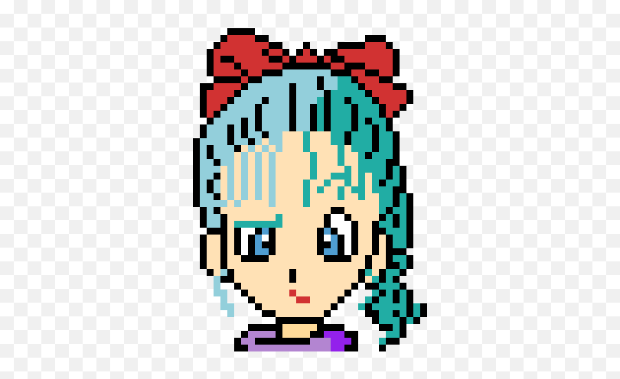 How Is Everyone Bulma Pixel Art Maker - Clip Art Png,Bulma Png