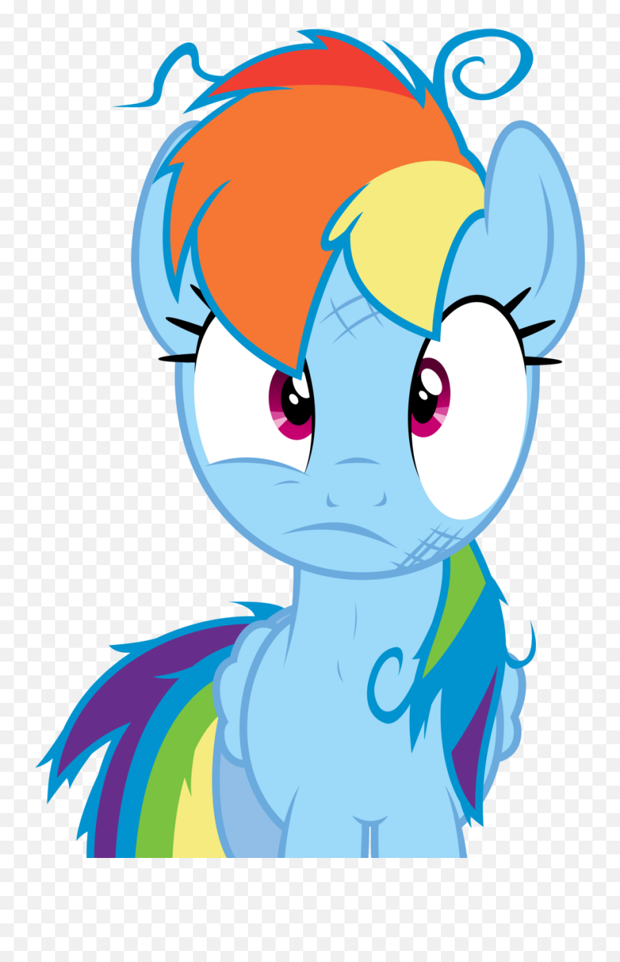 Crazy Clipart Rainbow Hair Picture Mlp Rainbow Dash Crazy Png Crazy Hair Png Free