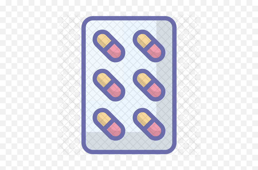 Pills Strip Icon - Pill Png,Pills Png