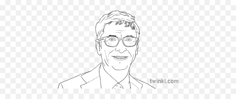 My Scribble Drawing Of Bill Gates  Steps And Process  PeakD