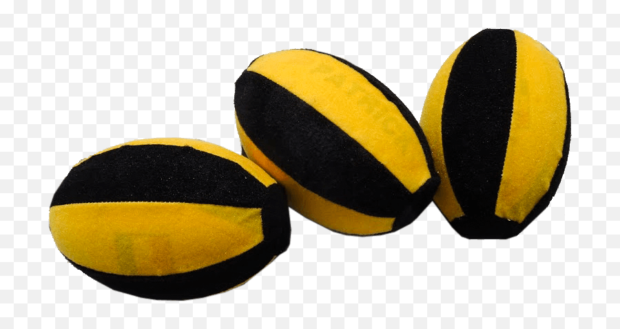 Velcro Rugby Balls For Kick N Stick - Set Of 3 Velcro Rugby Balls Png,Rugby Ball Png
