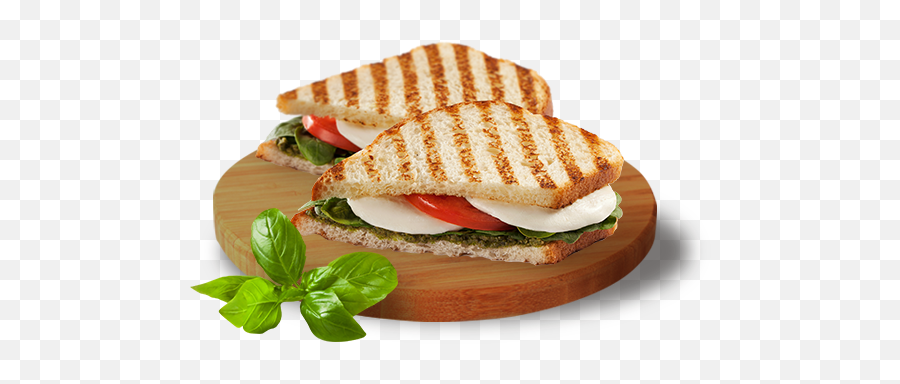 Download Grilled Sandwich Png - Panini Png Image With No Sandwich Png Top View,Sandwich Png