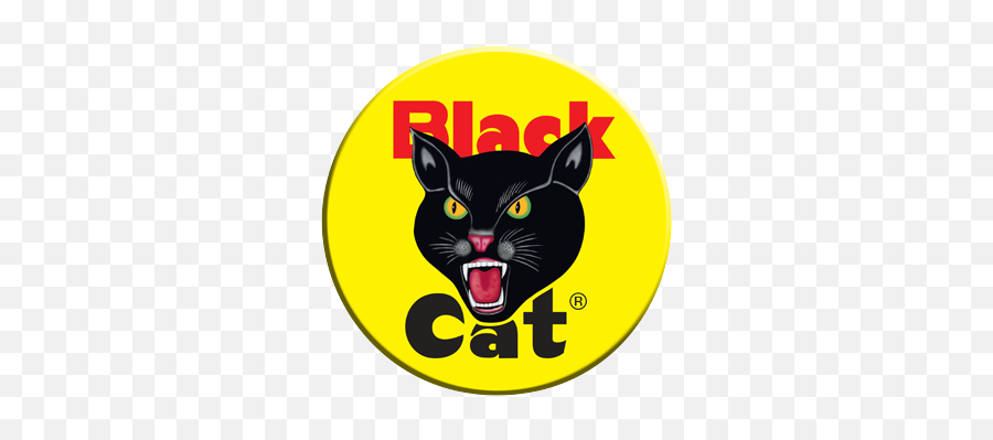 Black Cat Fireworks Logos - Black Cat Firework Logo Png,Black Cat Logo