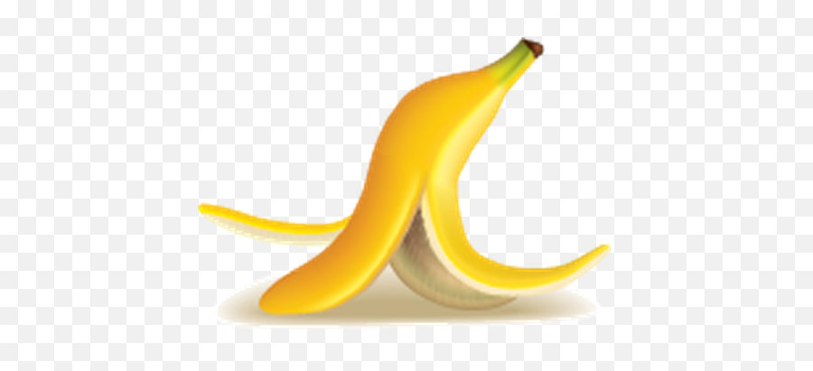Banana Clipart Waste - Banana Peel With Transparent Background Png,Garbage Png