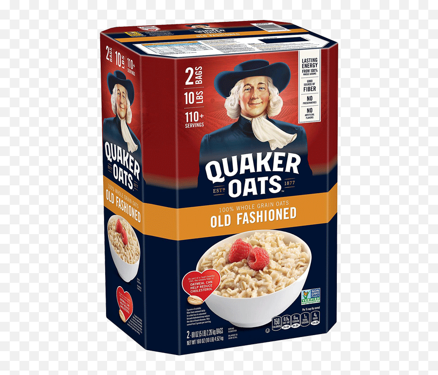 Quaker Old Fashioned Oats Pk - Quaker Oats Oatmeal Png,Oats Png