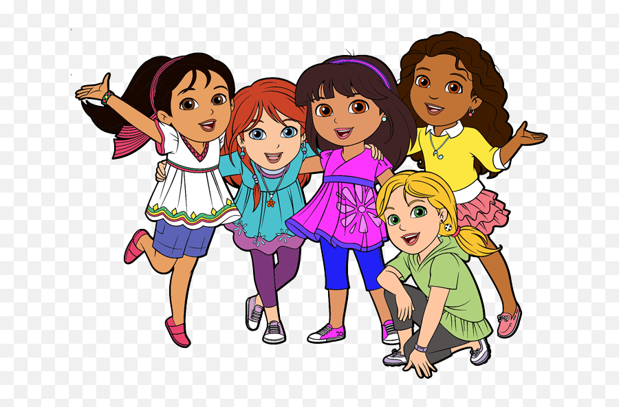 Clipart Of Friend Friends And Friendship - Cartoon Friendship Cartoon Friends Png,Friends Clipart Transparent
