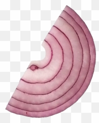 Sliced Onion Png Transparent Onlygfxcom - Red
