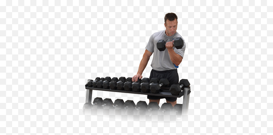 Biceps - Bodysolid Powerline Gdr60 Tier Dumbbell Rack Png,Bicep Png