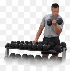 Biceps - Bodysolid Powerline Gdr60 Tier Dumbbell Rack Png,Bicep Png