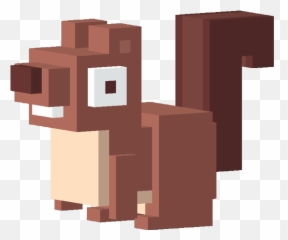 Squirrel - Crossy Road Characters Animals Png,Squirrel Transparent
