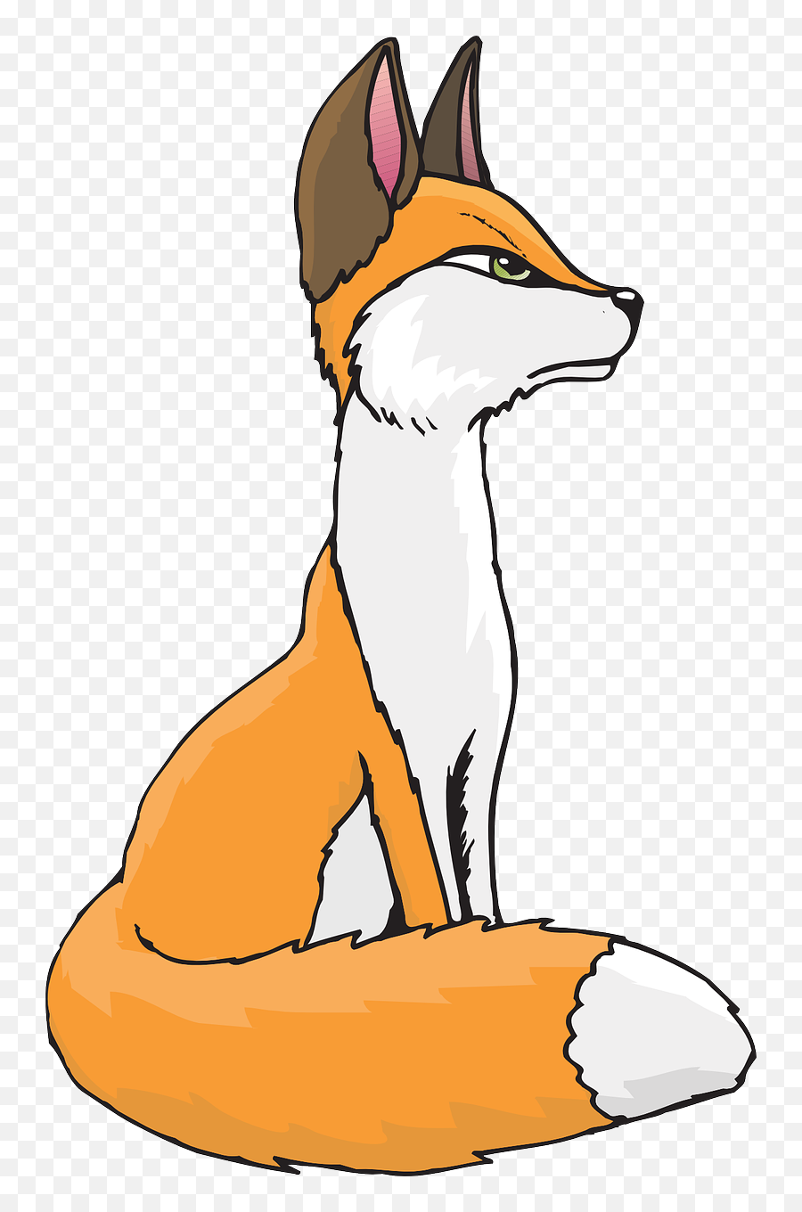 Fox Clipart Free Download Clip Art - Clipartbarn Clipart Fox Sitting Png,Fox Clipart Png