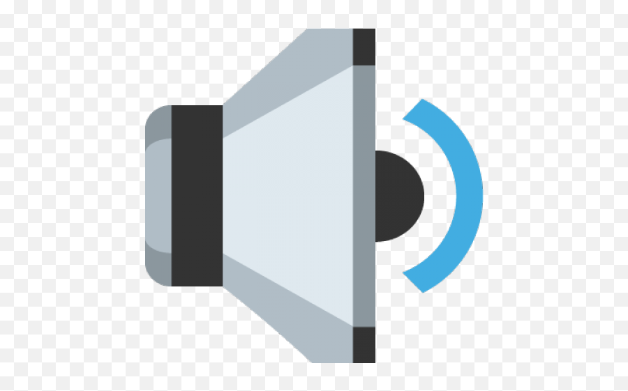 Sound Wave Clipart Speaker - Dibujos Volumen Alto Png,Wave Emoji Png
