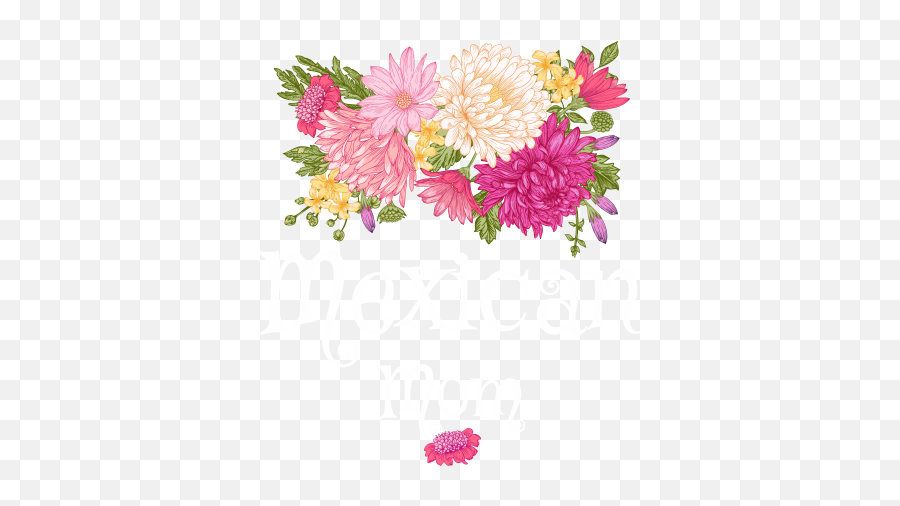 Download Hd Garden Flowers Mexican Mom - Mexican Flowers Transparent Png,Mexican Flowers Png
