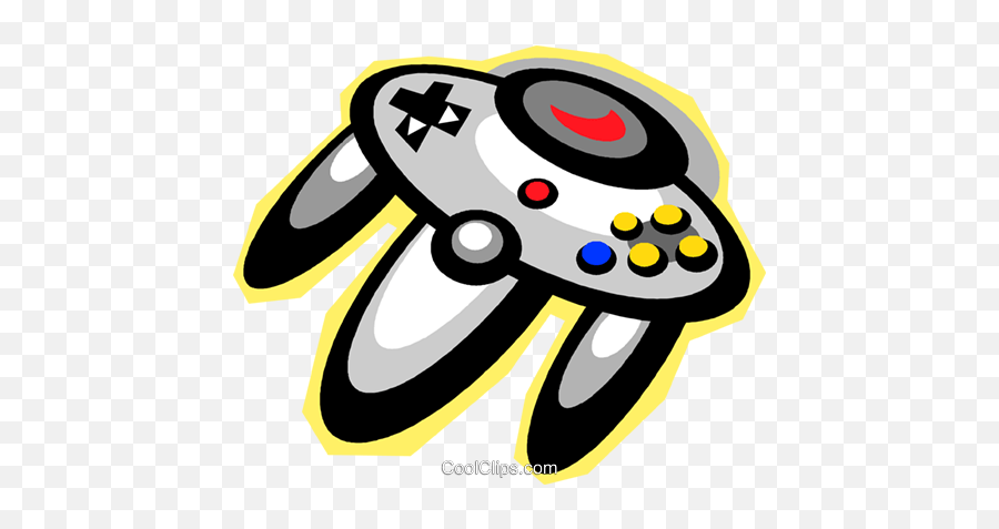 Video Game Control Unit Royalty Free - Controle Video Game Cartoon Png,Video Game Png