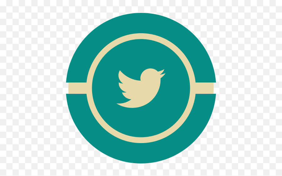 Media Social Twitter Vintage Icon - Vintage Chrome Logo Png,Twitter Symbol Png