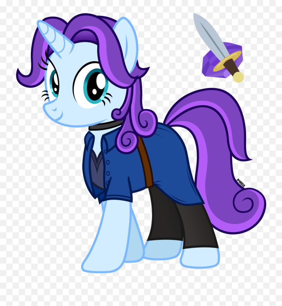 Abigail Stardew Artist - Cutie Mark Sword Png,Stardew Valley Png