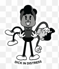 Dick In Distress - Cartoon Png,Distress Png