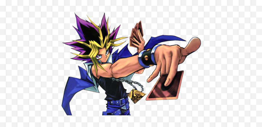 Yami - Yu Gi Oh Playing A Card Png,Yami Yugi Png