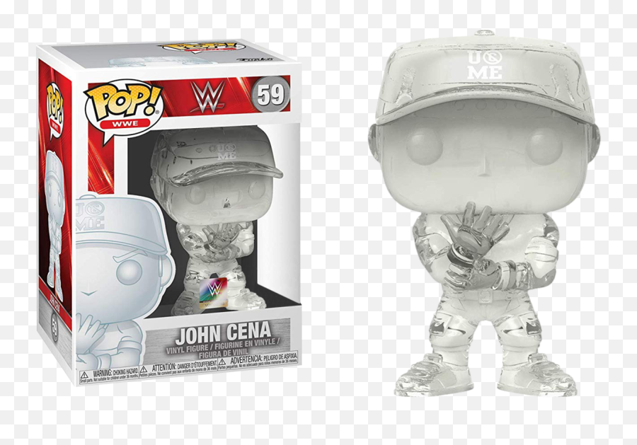 Wwe John Cena Invisible Us Exclusive - John Cena Invisible Funko Pop Png,John Cena Transparent