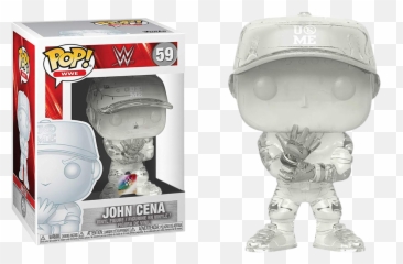 Wwe John Cena Invisible Us Exclusive - John Cena Invisible Funko Pop Png,John Cena Transparent