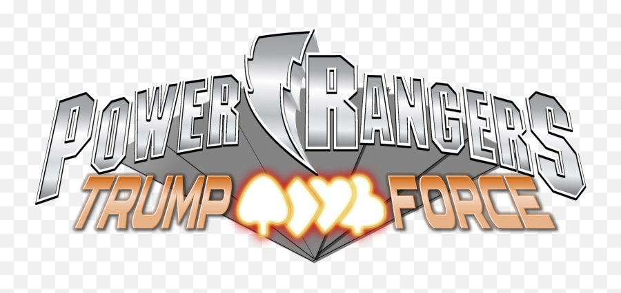 Download Power Rangers Trump Squad Logo - Wiki Png Image Horizontal,Power Rangers Logo Png