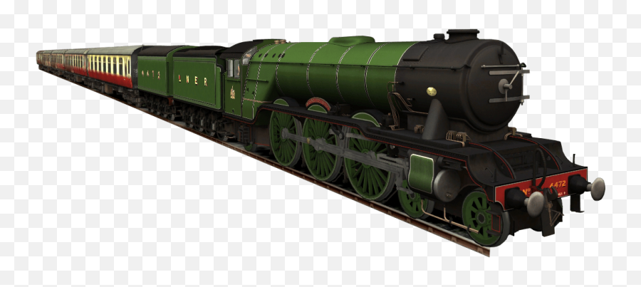 The Flying Scotsman Train Transparent Image Free Png Images - Train No Background,Railroad Png