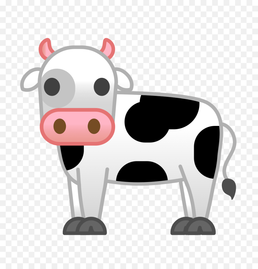 Cow Icon - Transparent Cow Emoji Png,Cattle Png