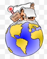North Pole Svg Clip Arts Download - North Pole Cartoon Globe Png,North Pole Png
