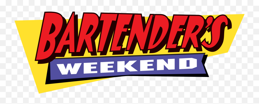 Bartenders Weekend - Horizontal Png,Bartender Logo