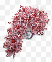 Christmas Wreath Png - Download Original Size Deco Mesh Southern Charm Wreaths