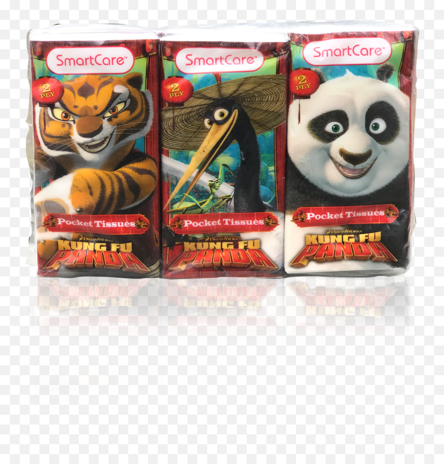 Smart Care Kung Fu Panda Pocket Facial Tissues 6 Pack - Kung Fu Panda 2 Png,Kung Fu Panda Png