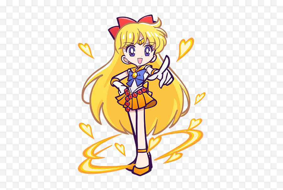 Sailor Venus - Puyo Puyo Sailor Moon Png,Sailor Venus Png