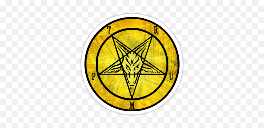 Trump Satanic Pentagram - Pentagrama Satanico Png,Satanic Pentagram Png